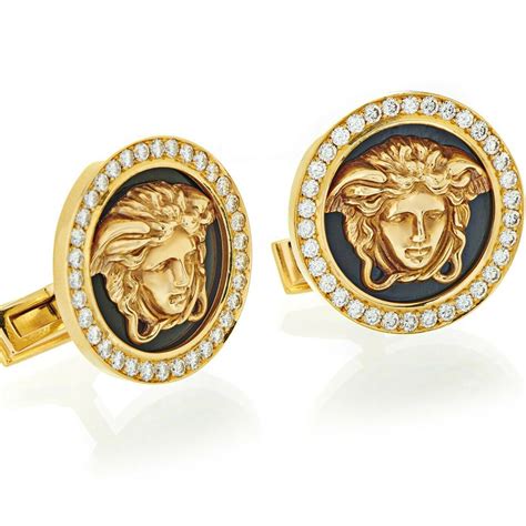 versace medusa cufflinks price|Men's Designer and Luxury Cufflinks & Brooches .